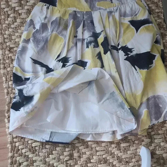 Worthington Cotton A-Line Abstract Floral Skirt - Picture 7 of 7